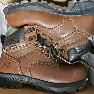 Timberland Pro Titan EV 6" Composite Safety Toe Waterproof Womens size 8.5